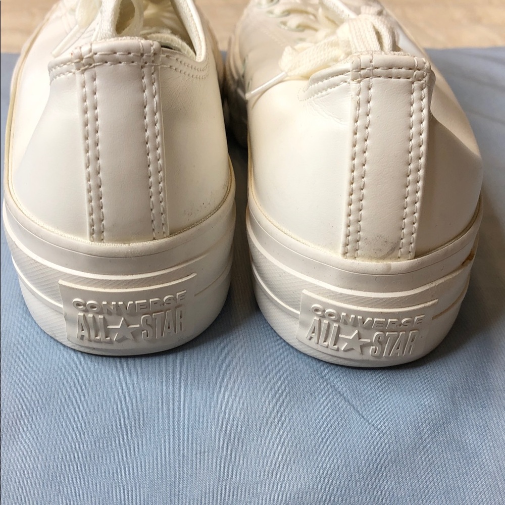 Converse White Low-Top Sneakers - Picture 2 of 6